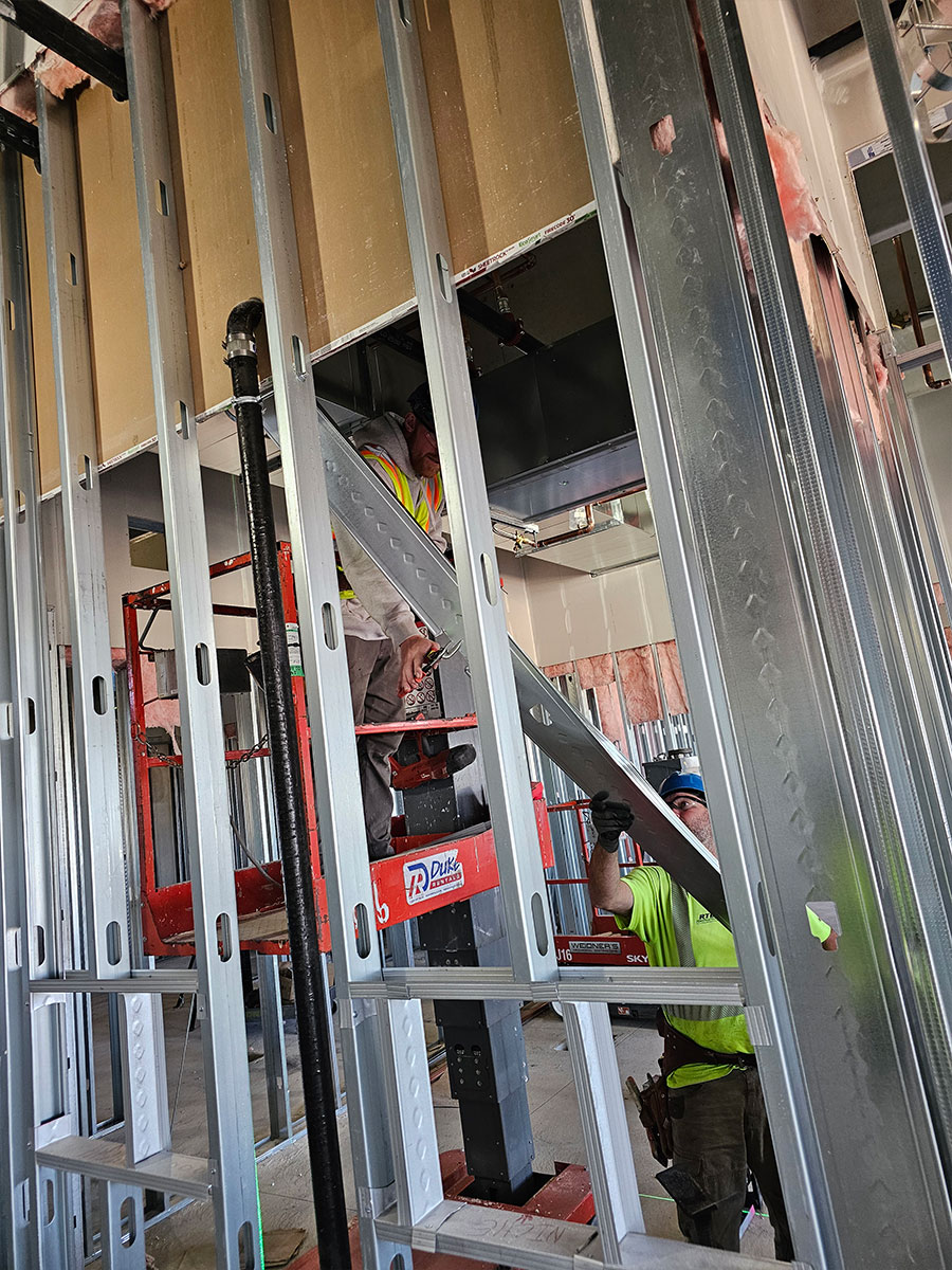 RTL Construction building the New Ulm Readiness Center