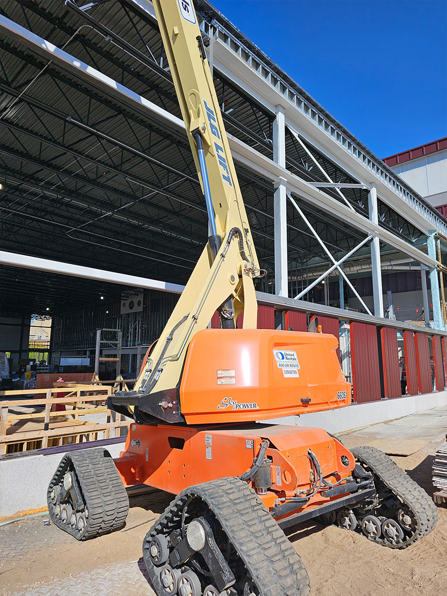 RTL Construction building the University of Minnesota Gymnastics Practice Facility