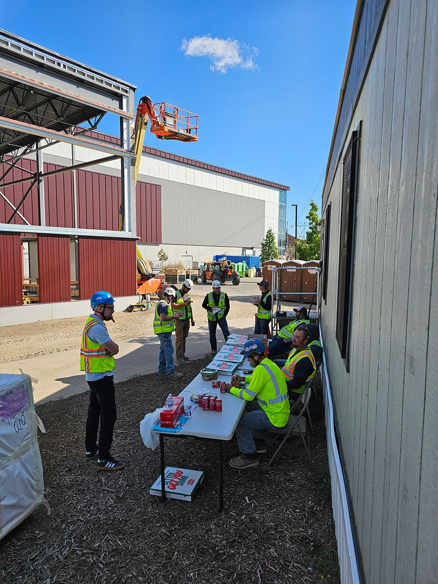 RTL Construction building the University of Minnesota Gymnastics Practice Facility